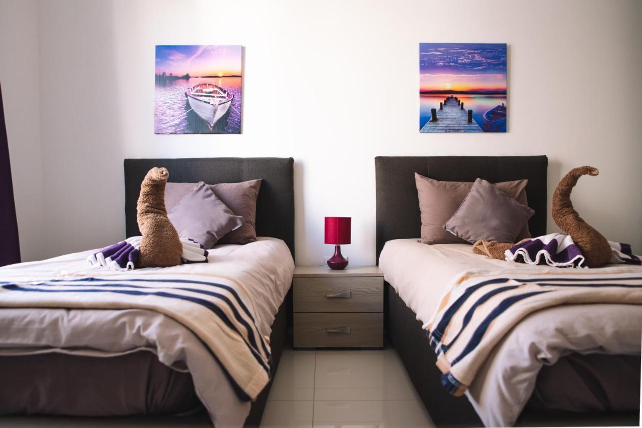 Modern 3 Bedroom With Ac Apartment Żabbar Esterno foto